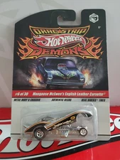 Hot Wheels Drag Strip Demons #6/30 Mongoose McEwen's English Leather Corvette