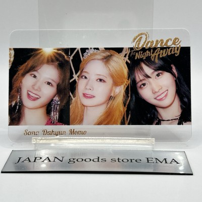 TWICE Ttrading Photo Clear Card Japan Limited Rare Cute Cool Sana