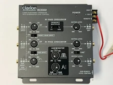 Clarion MCD360 3-Way Electronic Crossover