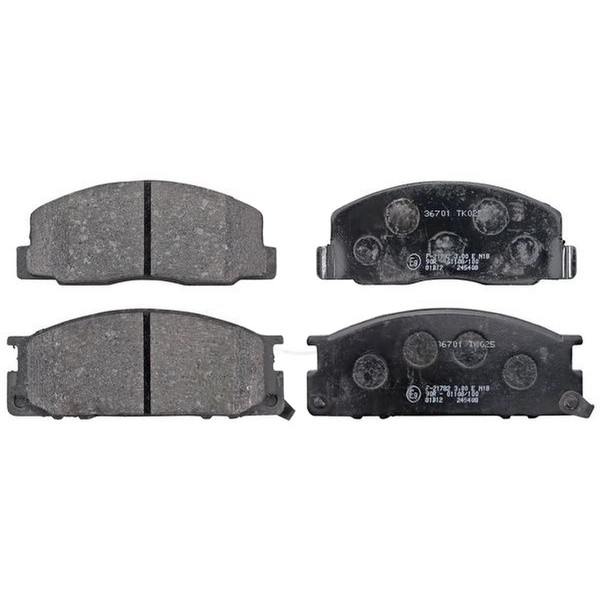 Bremsbelagsatz Ohne VerschleißSensor 15,5 Mm A.B.S. FüR U.A. Toyota Model-image