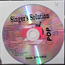 39   POP  KARAOKE  SINGER'S SOLUTION  CDG LOT LONG DRIVE