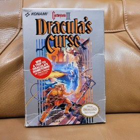 Castlevania 3 Dracula's Curse Nintendo NES Box Game Insert
