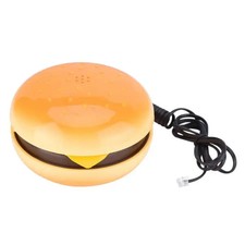 Hamburger Shape Cheeseburger Burger Novetly Home Corded Phone Telephone Gift US