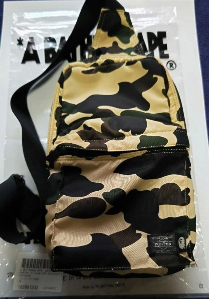 A Bathing Ape Yellow Bags for Men for sale | eBay