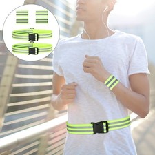 Adjustable Cycling Ankle Safety Band Reflective Gear Running Supply