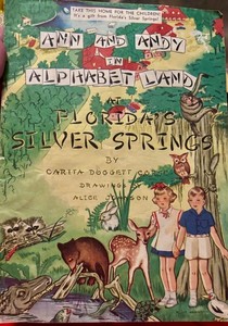 Vintage 1950s Silver Springs Florida Child's Souvenir "Alphabet" Booklet