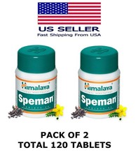 Speman Himalaya 60 Tablets USA Seller Free Shipping (Pack Of 2)