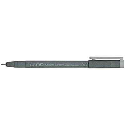 COPIC Fineliner Multiliner 0,03 mm cool grey