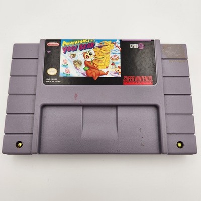 Adventures of Yogi Bear - SNES Super Nintendo - Cart Only, Tested, Working 