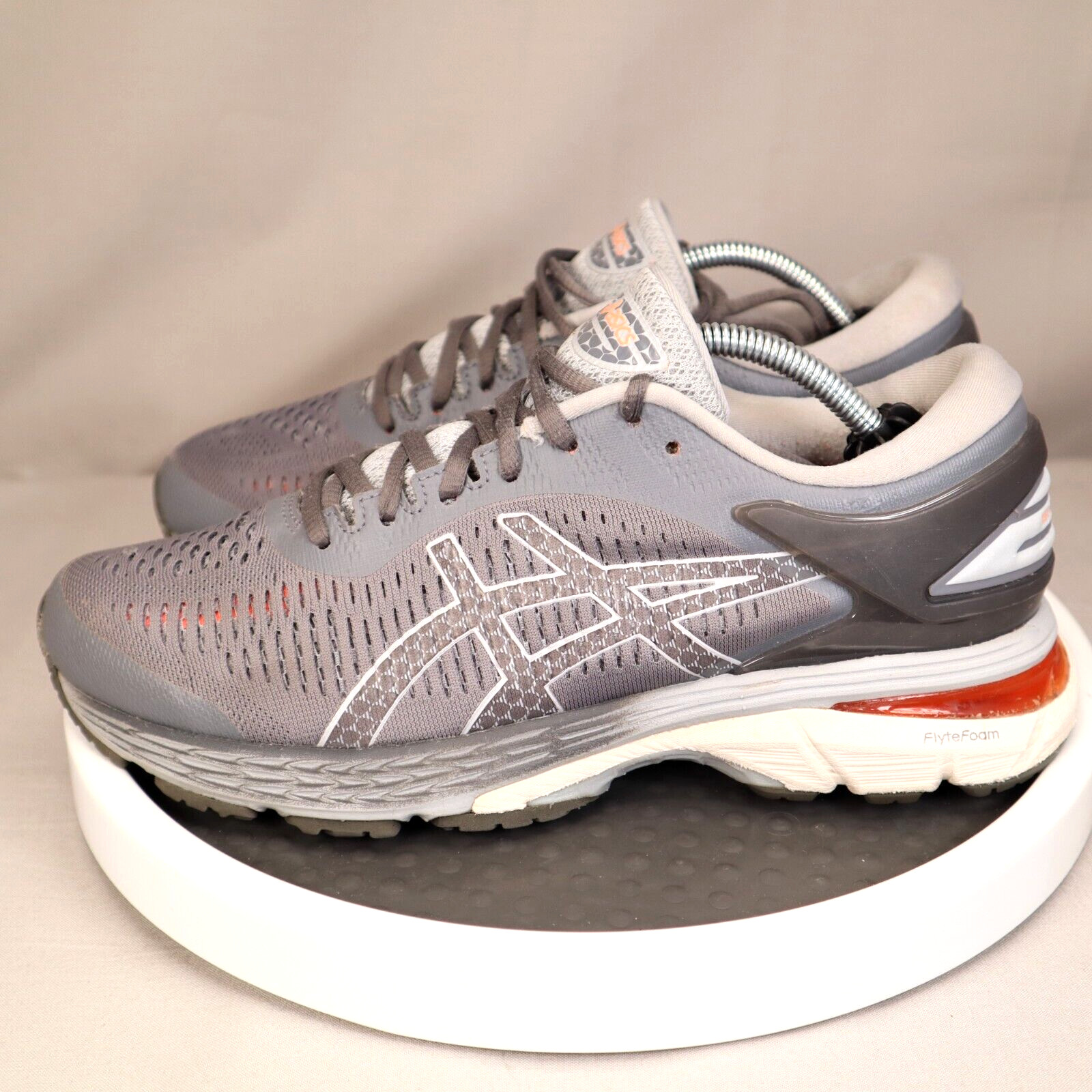 ASICS Gel Kayano 25 Womens Size 8 Gray Shoes Running 1012A019 Sneakers thumbnail 2