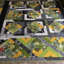 NEW Made In USA Hand Made Quilt 60 X 62