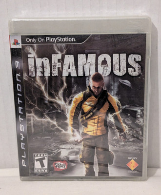 Black Label inFamous (Sony PlayStation 3, 2009) *READ*