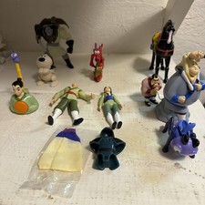 Disney Mulan McDonalds Happy Meal Toys 1998 Figures Lot 9 Complete Plus