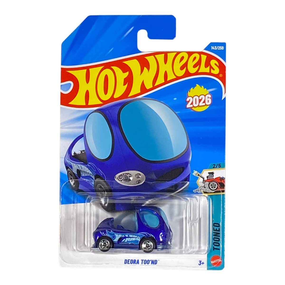 Deora Too'nd #143 Hot Wheels 2026 Mainline Tooned Blue New | eBay