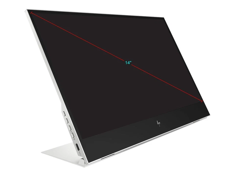 HP E14 G4 Silver 14" Portable Monitor 400 cd/m2 800:1 - Image 2 of 2