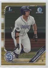 2019 Bowman Draft Chrome Gold Refractor 28/50 Logan Driscoll #BDC-183 0l9t