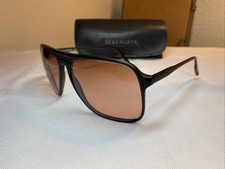 SERENGETI DRIVERS 5299R TOP GRADIENT ROSE CRYSTAL LENS BLACK AVIATOR SUNGLASSES