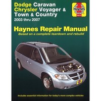 Dodge Caravan Chrysler Voyager Town Country 2003-2007 Repair Manual Haynes