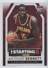 2013-14 Panini Starting 5 Anthony Bennett #RC1 1u7