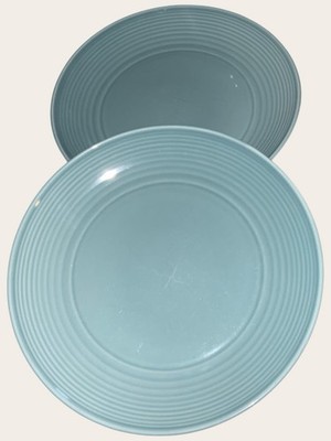 Gordon Ramsay Royal Doulton Maze türkis 2x Salat Beilagen Teller 8,5'' guter Zustand