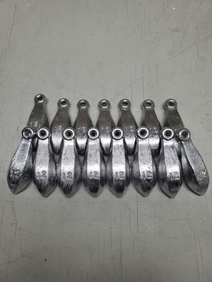 10 lbs of 12oz Bank Sinkers/Weights 14 count