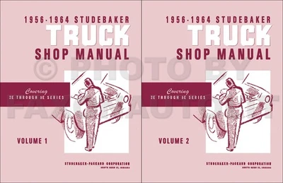 Studebaker Truck Shop Manual 1956 1957 1958 1959 1960 1961 1962 1963 1964 Pickup