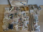 Vintage Costume Jewelry Watches Lot Estate Mystery Bags 3.1 LBS As-Is