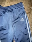 XLNT EUC 12 Month Baby ADIDAS Track Suit Jacket Pants Set Blue Grey — photo 2