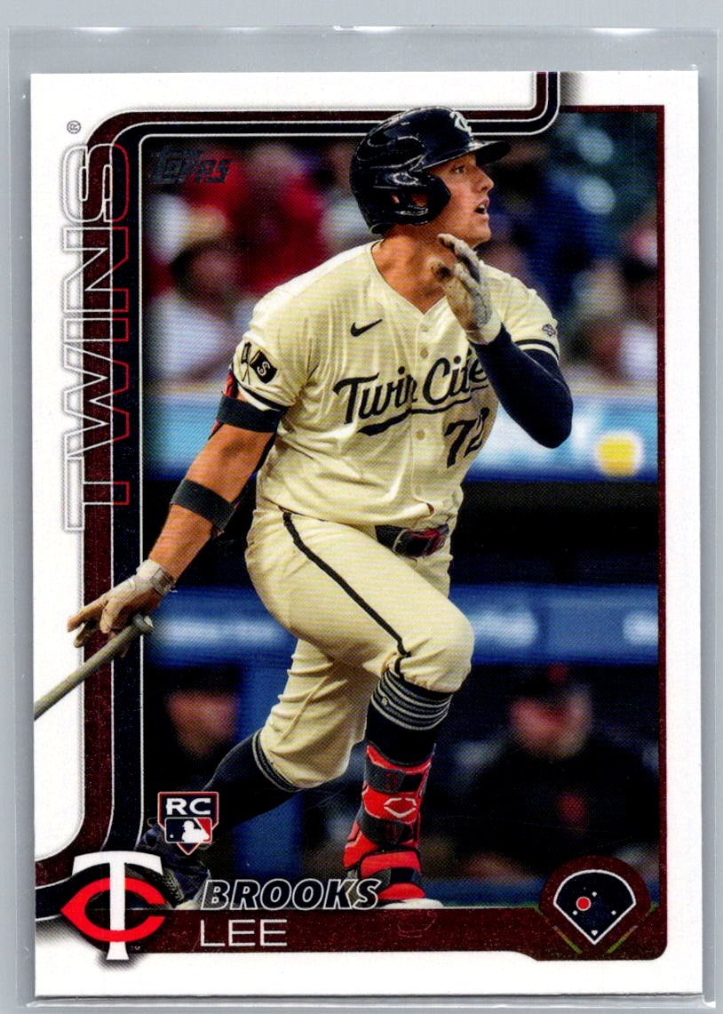 2025 Topps Series 1 Brooks Lee #317 Minnesota Twins