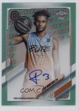 2021 Chrome OTE Overtime Elite Aqua & Red Refractor 74/99 Jean Montero Auto 18yu