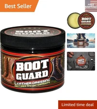 Non-Toxic Leather Dressing: Restore Boots, Jackets & Interiors in Minutes - 5oz