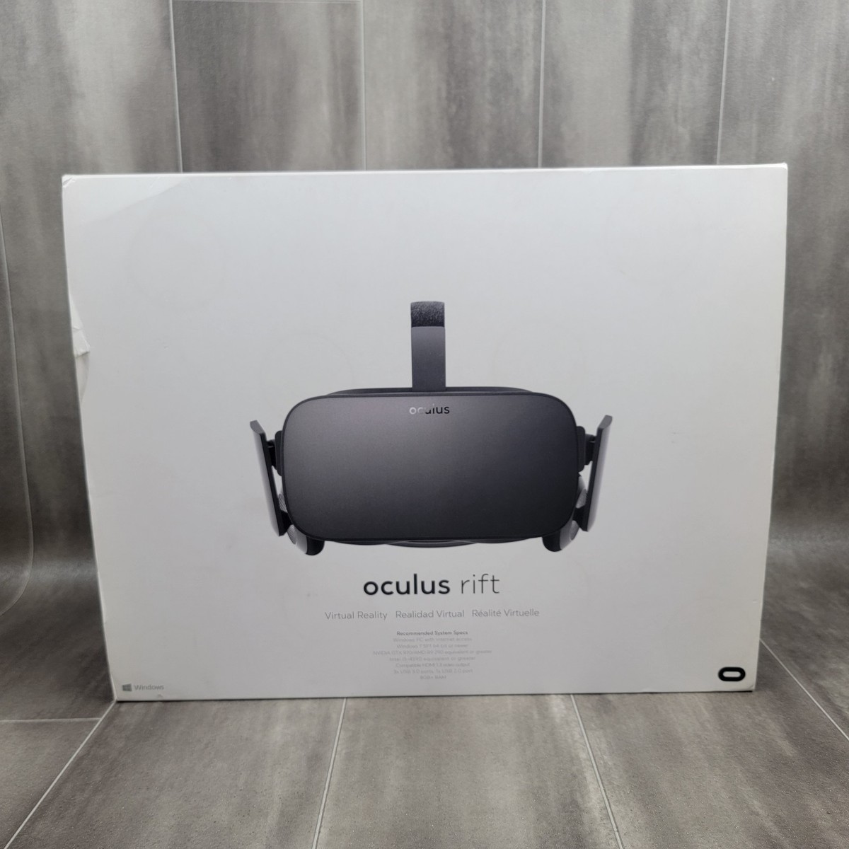 EMPTY BOX ONLY Meta Oculus Rift CV1 VR Virtual Reality Headset