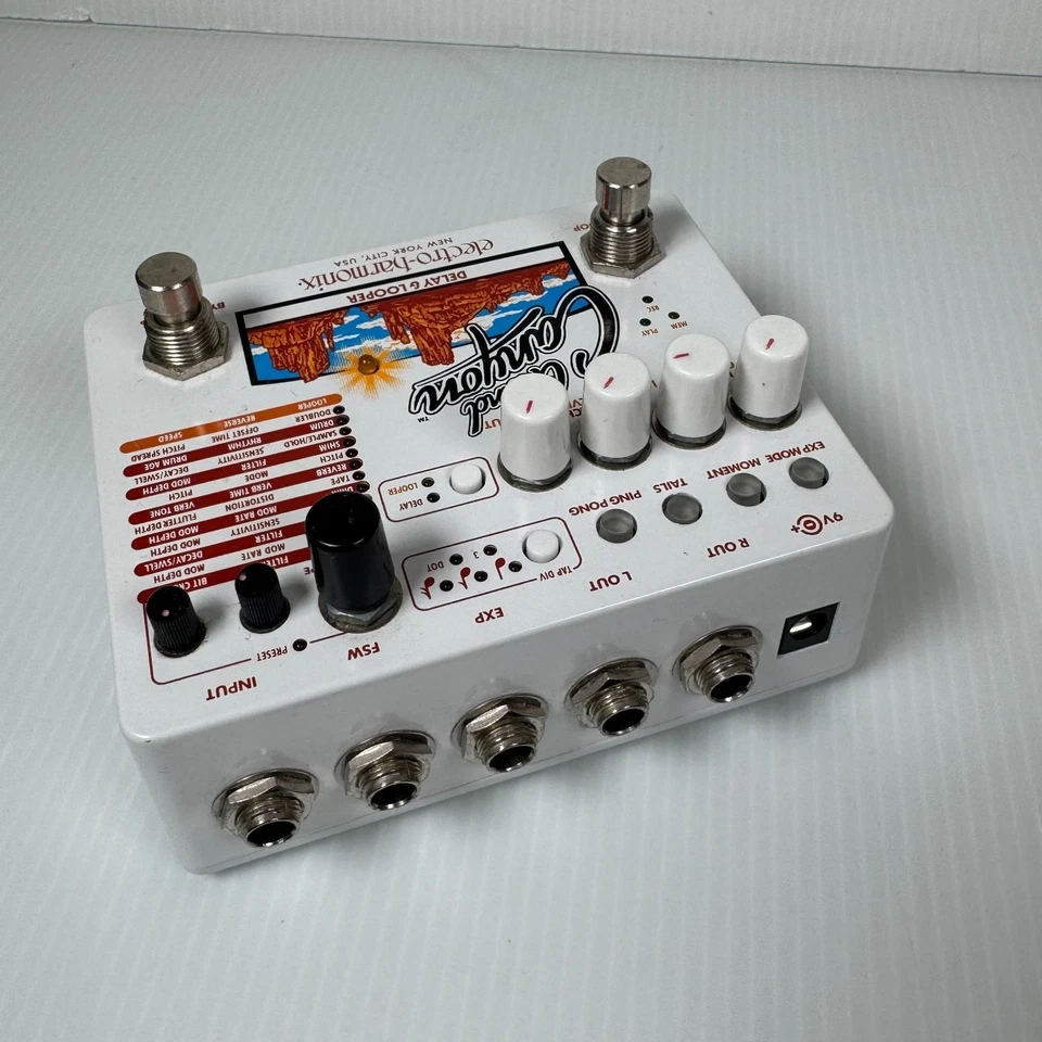 Electro-Harmonix Grand Canyon Delay & Looper Guitar Effects Pedal - Image 3 of 4