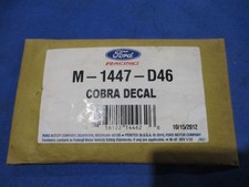 Nos Original Ford Performance M-1447-d46 Cobra Intake Plaque Fits 96-98 Cobra