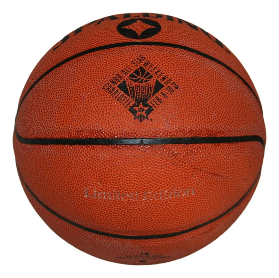 Hakeem Akeem Olajuwon Autographed Spalding Basketball JSA Rockets - Image 4 of 4
