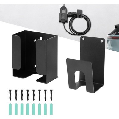 Hochwertiges Halterungsset für Mobile Wallbox   Typ-2-J-Haken für Wandmontage