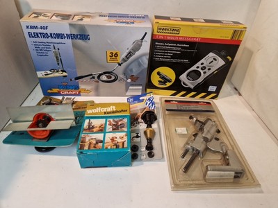 F21-BC Elektro Kombi Werkzeug Kbm-40f Multitool Werkzeug Konvolut Wolfcraft Set