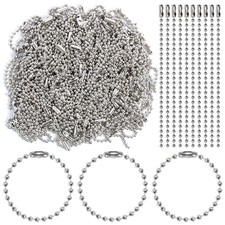 Long Bead Connector Clasp 200 pcs 100mm 2.4mm Diameter Ball Connector Clasp