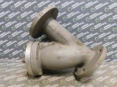 USED 3'' Mueller Inc. 1215-S Stainless Steel Y Strainer CF8M