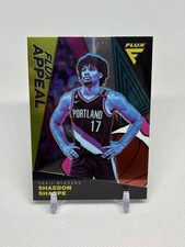 2022-23 Panini Flux Basketball Shaedon Sharpe RC #8 Flux Appeal Insert