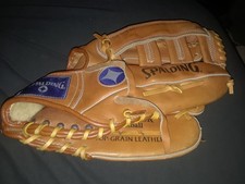 Spalding Hustler Softball Glove 42-731 Leather Competition Series Baseball