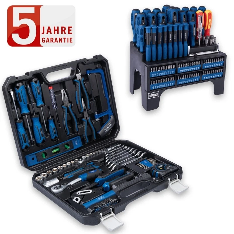 Scheppach Werkzeugkoffer und Schraubendreher-Set