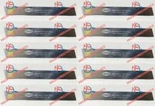 10x Cut Off Blade 3/32" x 5/8" x 5" T42 Grade 10% Cobalt HSS Parting Tool Blade