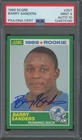1989 Score #257 Barry Sanders Auto RC Rookie Mint PSA 9 10 Auto