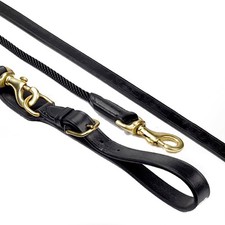 New Whitaker Leather Rope Draw Reins