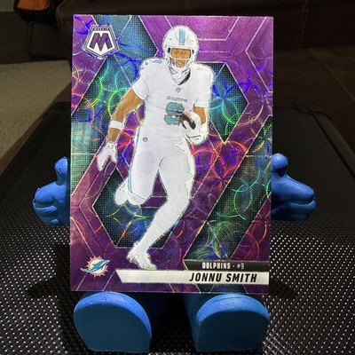 2025 Panini Mosaic Jonnu Smith Purple Scope Prizm #94 Miami Dolphins