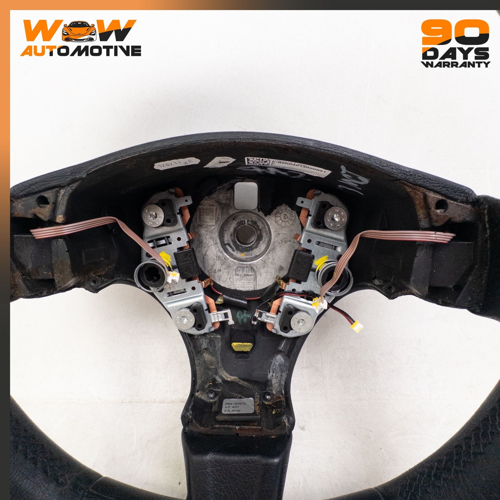 08-19 MASERATI GRANTURISMO S FRONT LEFT STEERING WHEEL COMPLETE ASSEMBLY OEM