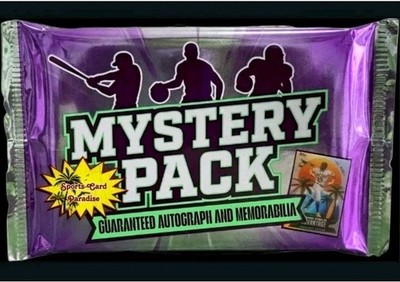 Mystery Pack 20 Cards Per Pack! W/ Slabs AUTO'S BETTER THAN A RETAIL BOX READ!!!