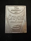 Vintage 1977 Crayola 75th Anniversary Metal Paperweight - Binney & Smith- Rare! — photo 3