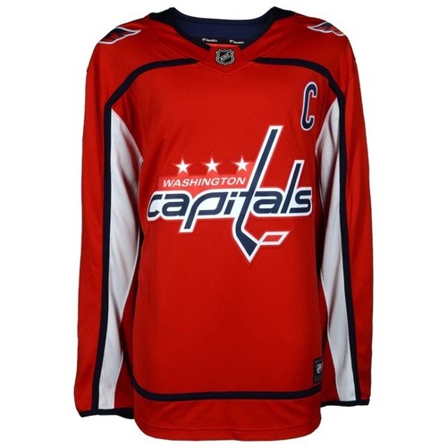 Alex Ovechkin Signed Autographed Hockey Jersey Washington Capitals Fanatics - Picture 2 of 4